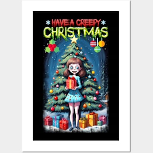 Have a Creepy Christmas Posters and Art